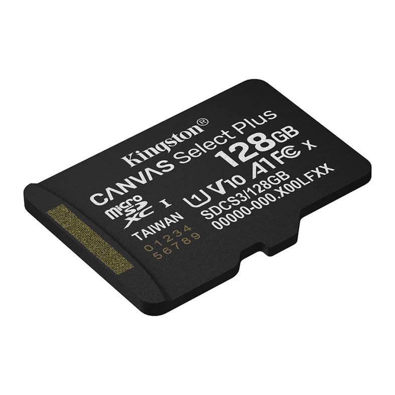Cartao de Memoria Kingston, 128GB, MicroSDXC, SDCS3-128GB