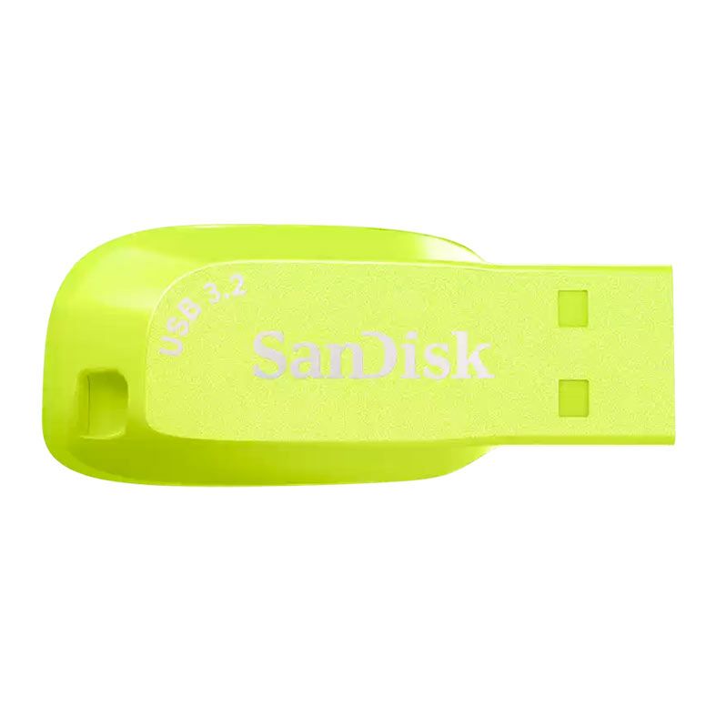 Pen Drive SanDisk Ultra Shift, 32GB, USB 3.2, Amarelo, SDCZ410-032G-G46EP