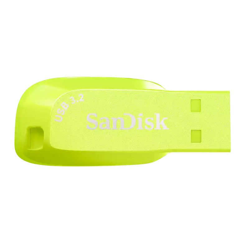Pen Drive SanDisk Ultra Shift, 64GB, USB 3.2, Amarelo, SDCZ410-064G-G46EP