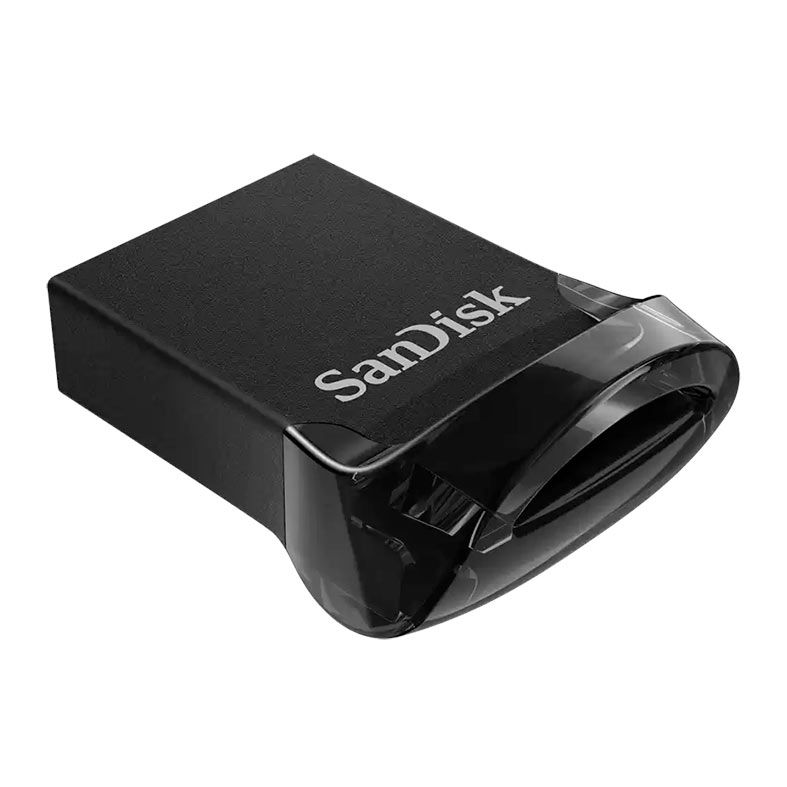 Pen Drive SanDisk Ultra Fit, 128GB, USB 3.2, Preto, SDCZ430-128G-GAM46