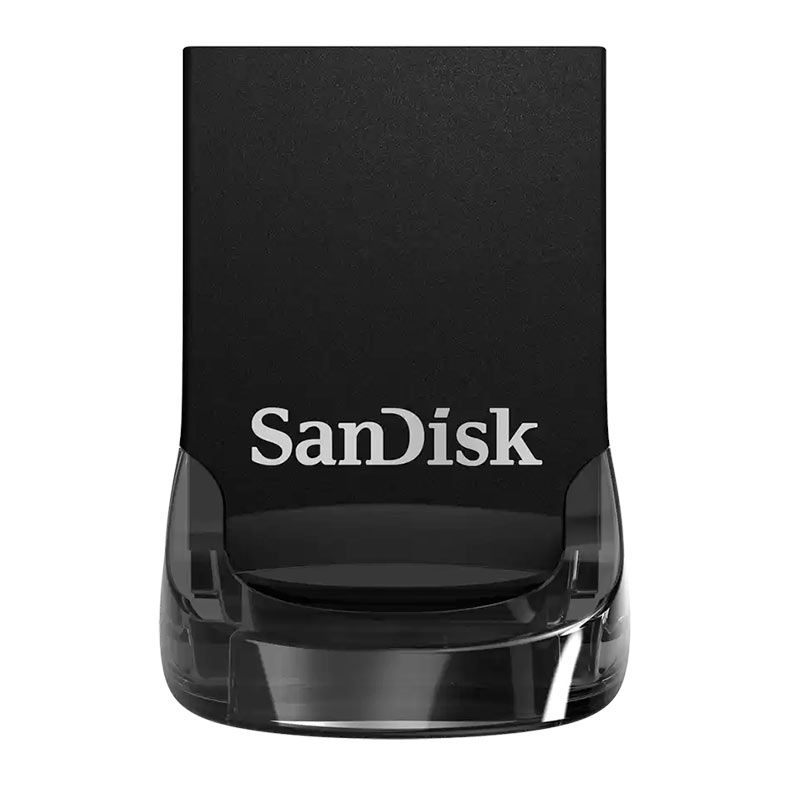 Pen Drive SanDisk Ultra Fit, 128GB, USB 3.2, Preto, SDCZ430-128G-GAM46