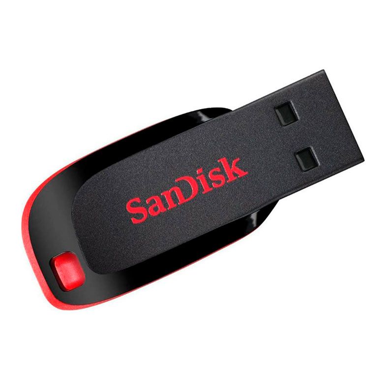 Pen Drive SanDisk Cruzer Blade 32GB USB 2.0, SDCZ50-032G-B35
