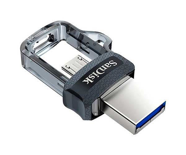 Pen Drive Sandisk 32GB Para Smartphone Ultra Dual Drive m3.0, SDDD3-032G-G46
