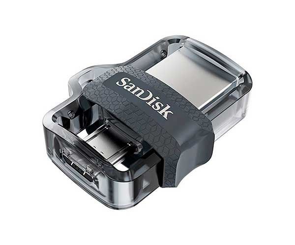 Pen Drive Sandisk 32GB Para Smartphone Ultra Dual Drive m3.0, SDDD3-032G-G46