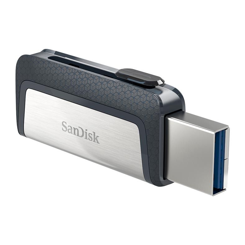 Pen Drive SanDisk Ultra 64GB Dual Drive USB3.1/USB-C, SDDDC2-064G-G46