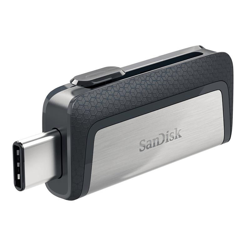 Pen Drive SanDisk Ultra 64GB Dual Drive USB3.1/USB-C, SDDDC2-064G-G46