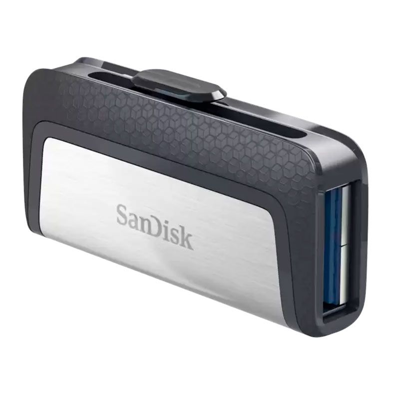 Pen Drive Sandisk Ultra Dual Drive, 128GB, USB-C, Preto, SDDDC2-128G-G46