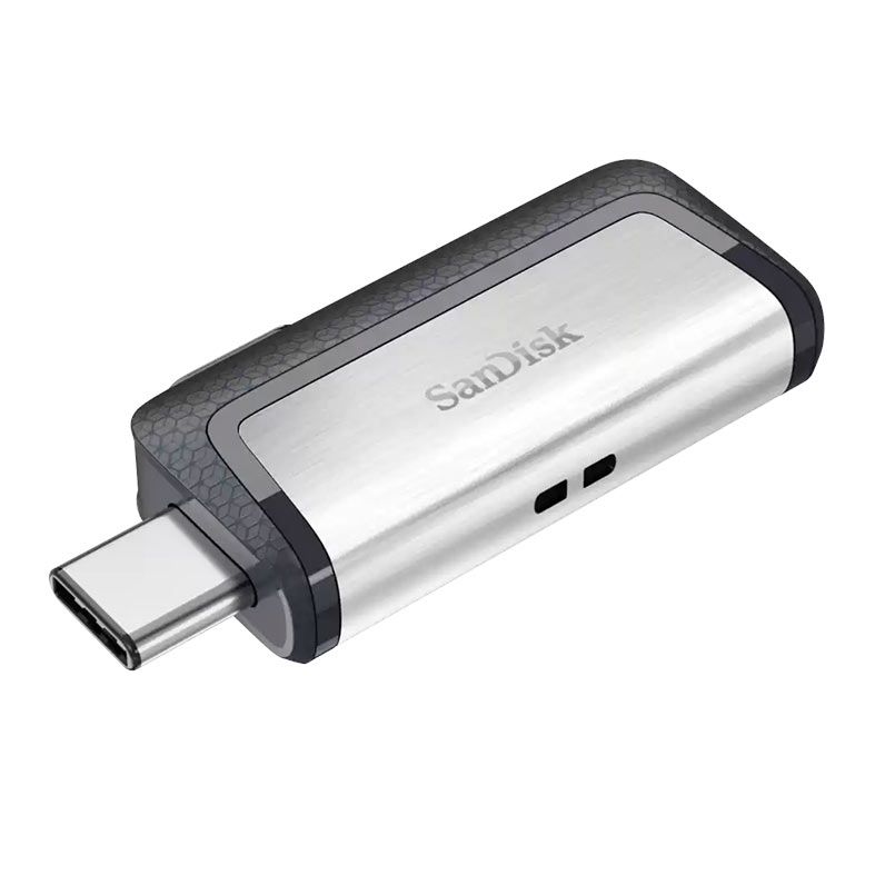 Pen Drive Sandisk Ultra Dual Drive, 128GB, USB-C, Preto, SDDDC2-128G-G46