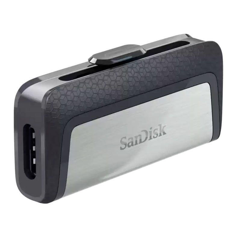 Pen Drive Sandisk Ultra Dual Drive, 128GB, USB-C, Preto, SDDDC2-128G-G46