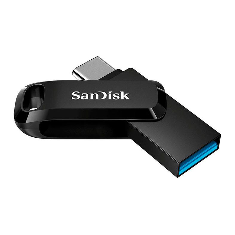 Pen Drive Sandisk Ultra Dual Drive Go, 64GB, Conectores USB Type-c E USB 3.1, SDDDC3-064G-G46