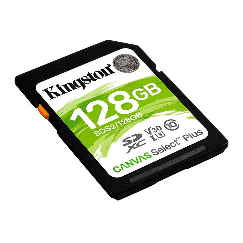 Cartao de Memoria Kingston 128GB SDXC Classe 10, SDS2-128GB