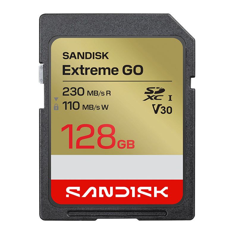 Cartao de Memoria Sandisk Extreme GO, 128GB, Micro SDXC UHS-I, SDSDXGN-128G-GNCIN