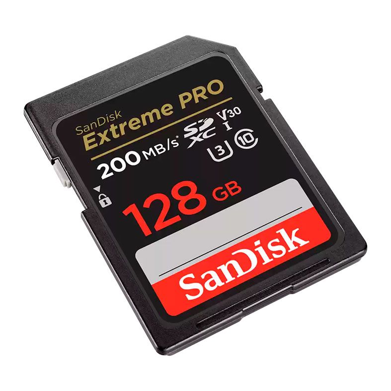 Cartao de Memoria SanDisk Extreme PRO, 128GB, SDXC, UHS-I, V30, SDSDXXD-128G-GN4IN