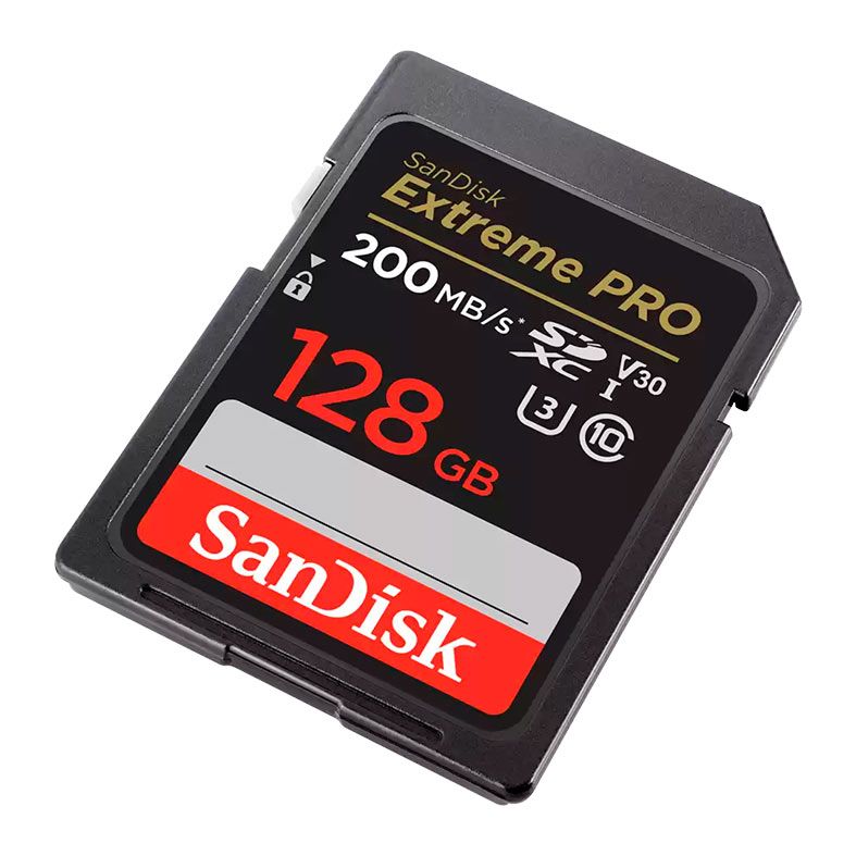 Cartao de Memoria SanDisk Extreme PRO, 128GB, SDXC, UHS-I, V30, SDSDXXD-128G-GN4IN