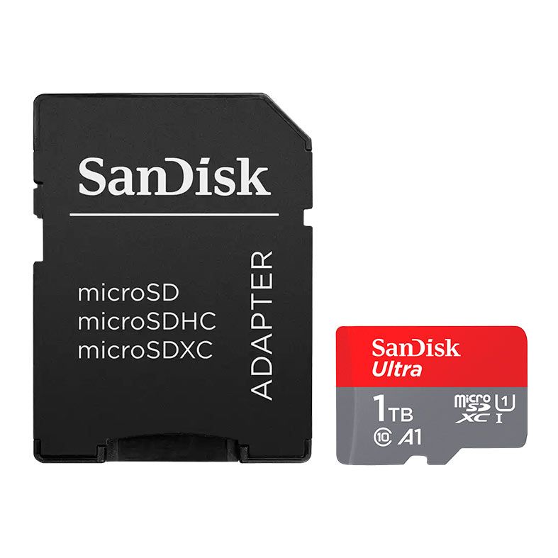 Cartao de Memoria Sandisk Ultra, 1TB, MicroSDXC UHS-I, Com