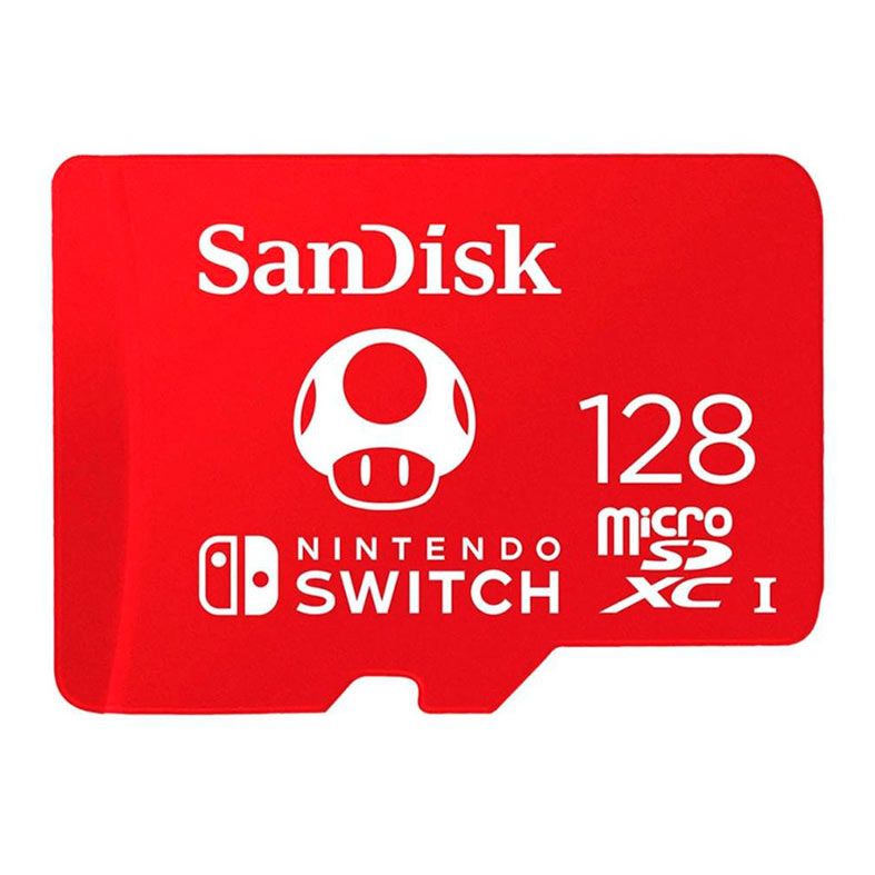 Cartao de Memoria Sandisk, 128GB, MicroSDXC Para Nintendo Switch