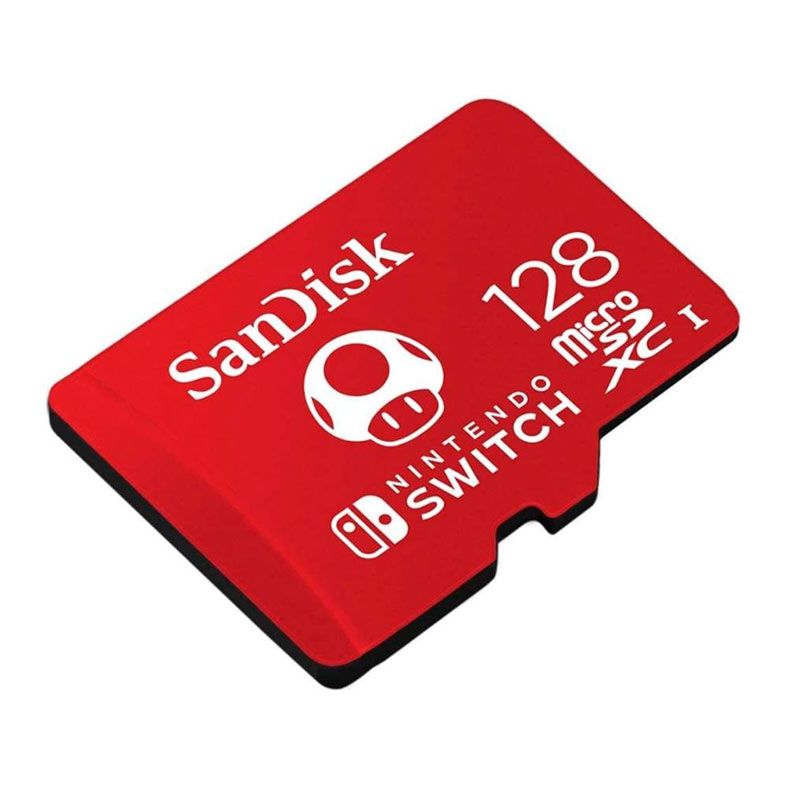 Cartao de Memoria Sandisk, 128GB, MicroSDXC Para Nintendo Switch, SDSQXAO-128G-GNCZN