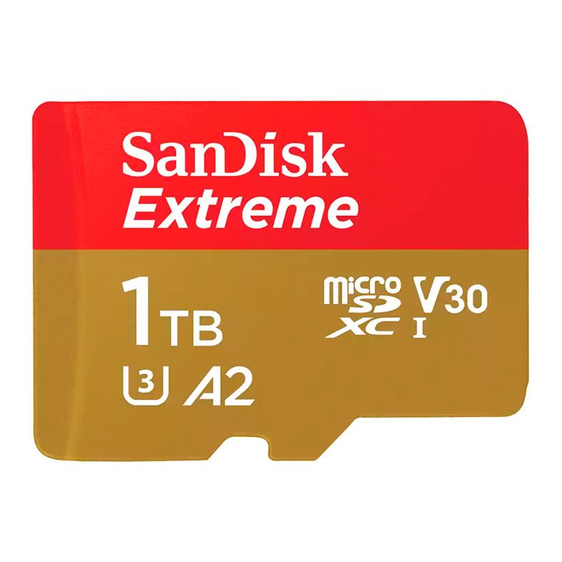 Cartao de Memoria Sandisk Extreme, 1TB, Micro SDXC UHS-I, Com Adaptador, SDSQXAV-1T00-GN6MA