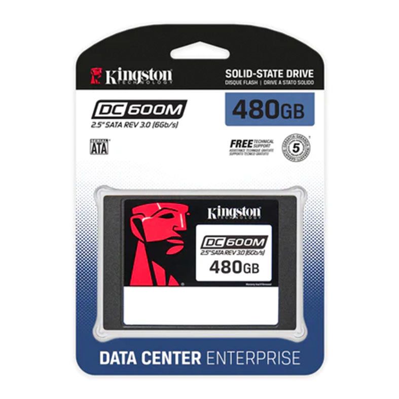 SSD Kingston DC600M, 480GB, 2.5, Sata III 6GB/s, SEDC600M-480G
