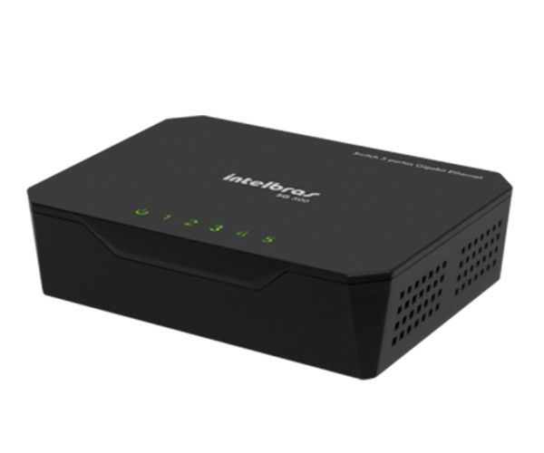 Switch Intelbras Gigabit Ethernet 5 Portas, SG 500