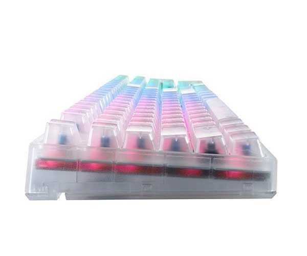 Teclado Mecânico Cooler Master MasterKeys Pro L RGB Crystal Edition Cherry MX Blue, SGK-6020-TPCL1-US
