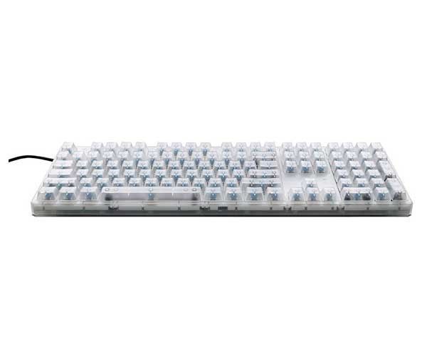 Teclado Mecânico Cooler Master MasterKeys Pro L RGB Crystal Edition Cherry MX Brown, SGK-6020-TPCM1-US