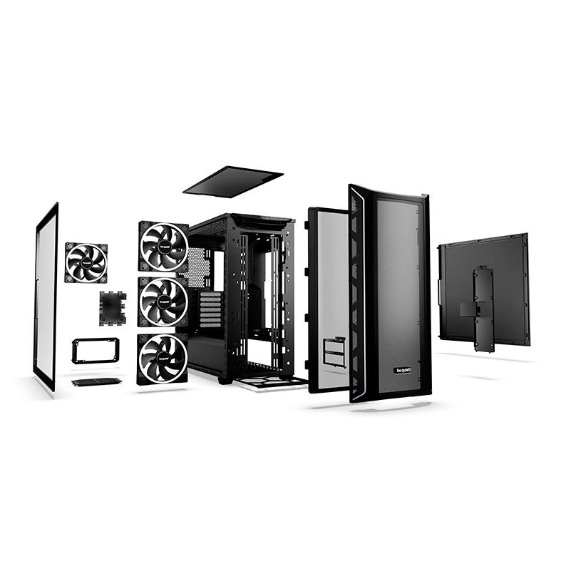Gabinete Gamer Be Quiet! Shadow Base 800 FX, Com 4 Fans, Preto, BGW63