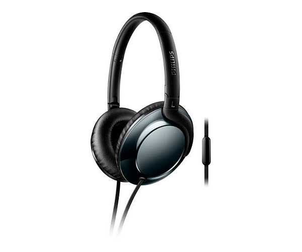 Fone de Ouvido Philips Flite Everlite Preto/Prata, SHL4805DC/00