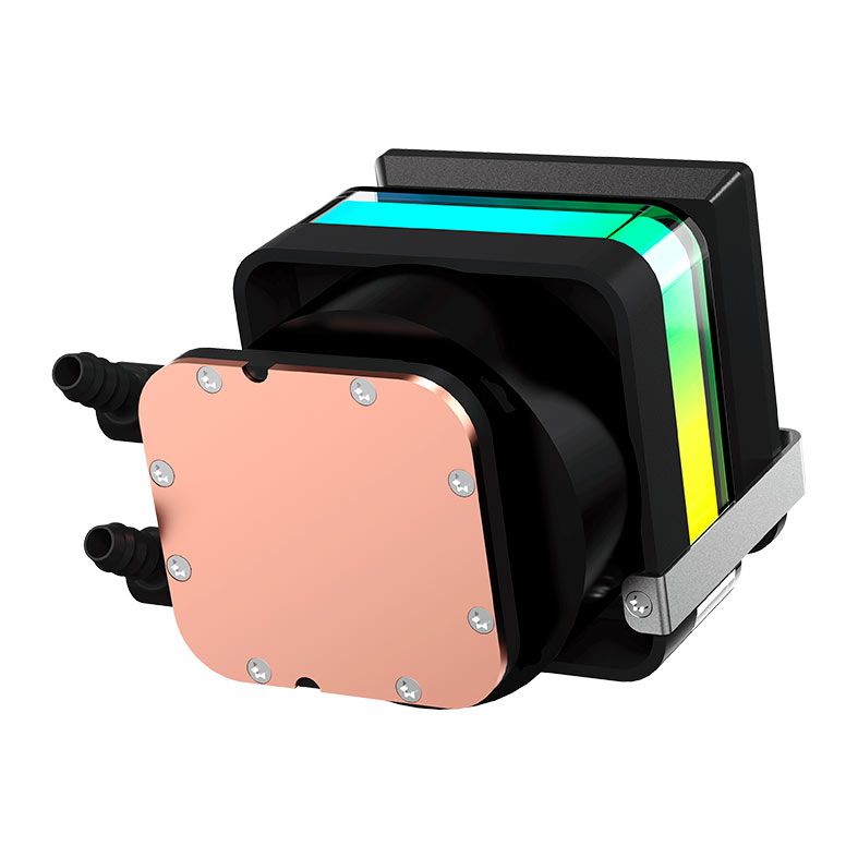 Water Cooler Ocypus Sigma L36 Pro, ARGB, Com Tela IPS LCD 3.5, 360mm, Preto, SIGMA-L36-BK3ANWL00P-GL