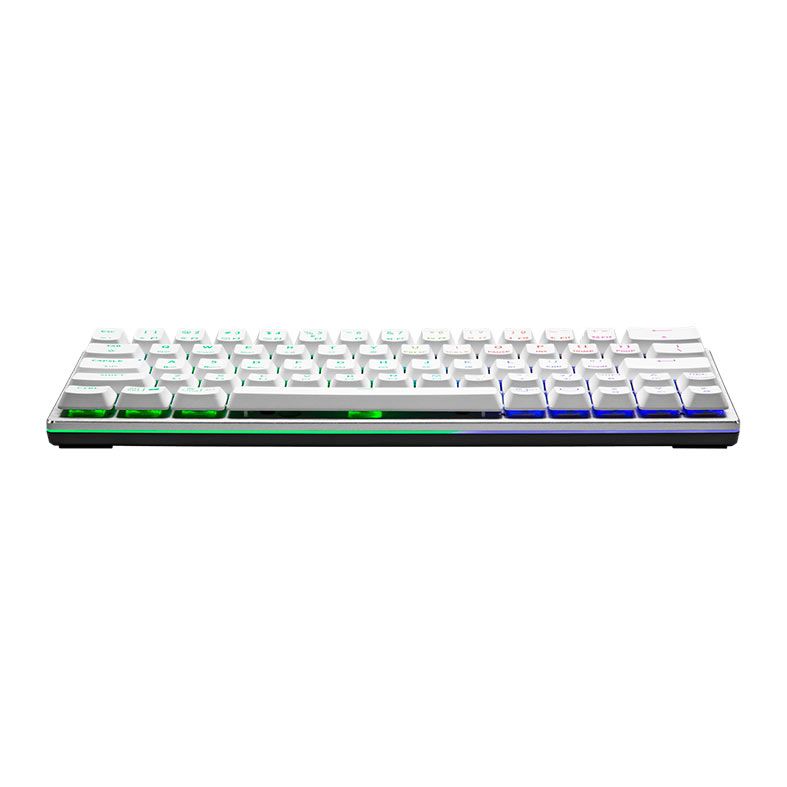 Teclado Mecanico Gamer Cooler Master SK622, RGB, Wireless, Switch Azul, Prata e Branco, SK-622-SKTL1-US