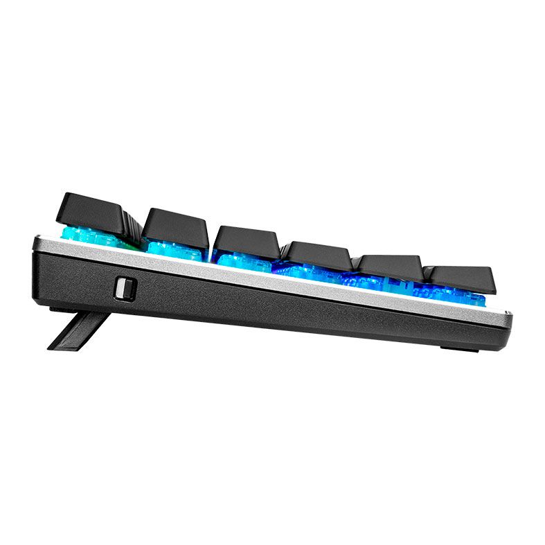 Teclado Gamer Cooler Master SK653, Wireless, RGB, Switch Low Profile Marrom, SK-653-GKTM1-US