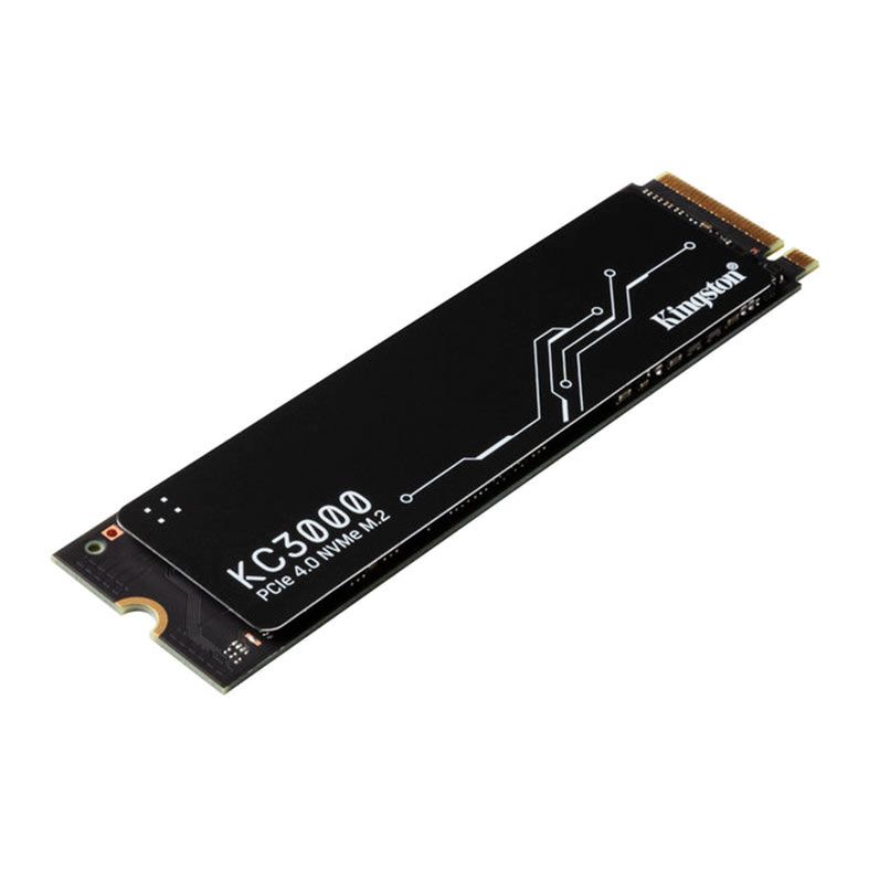 SSD Kingston KC3000, 512GB, M.2 2280, PCIe NVMe, Leitura 7000 MB/s, Gravacao 3900 MB/s, SKC3000S-512G