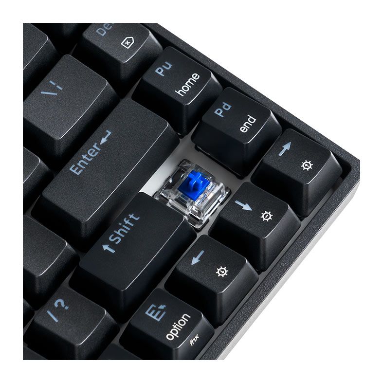 Teclado Mecanico Skyloong GK84, RGB, Switch Optico Azul, Preto, SKL-GK84-RGB-RD-BK