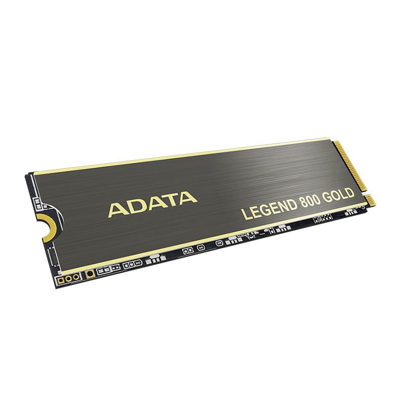 SSD Adata Legend 800 Gold, 2000GB, M.2 2280, PCIe NVMe, Leitura 3500MB/s, Gravacao 2800MB/s, SLEG-800G-2000GCS-S38