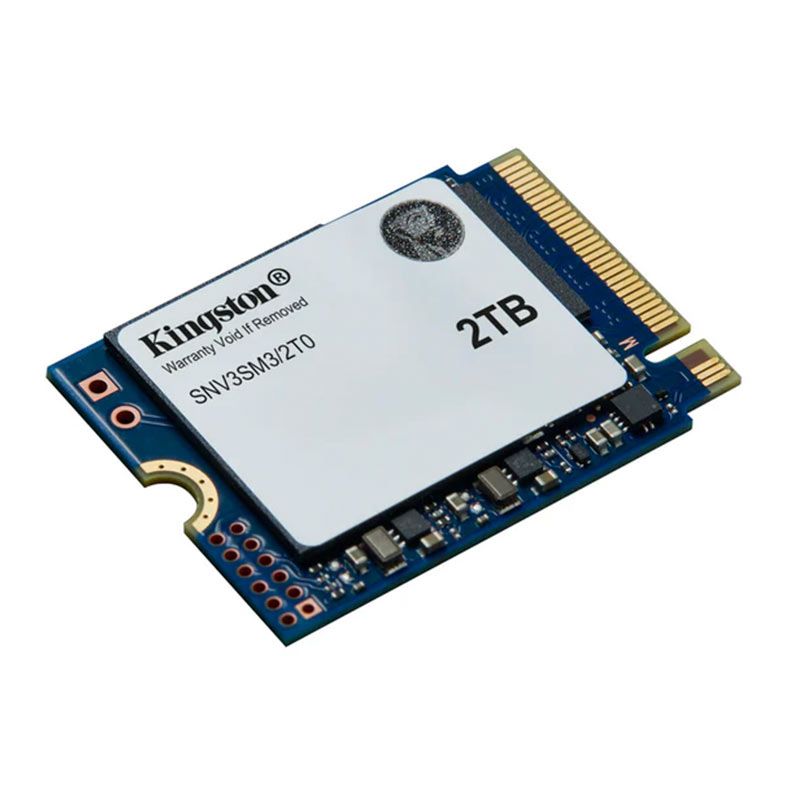 SSD Kingston NV3, 2TB, M.2 2230, PCIe NVMe, Leitura 6000MB/s, Gravacao 5000MB/s, SNV3SM3-2T0