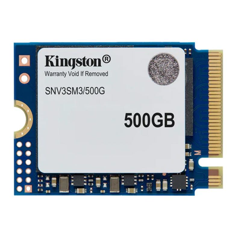 SSD Kingston NV3, 500GB, M.2 2230, PCIe NVMe, Leitura 5000MB/s