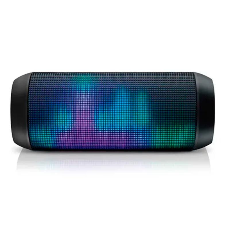 Caixa de Som Multi Led Dinamico Bluetooh 15W RMS Preta, SP192