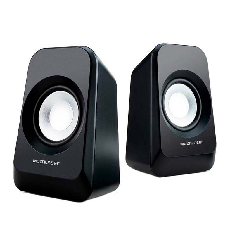 Caixa de Som Multi 2.1 20W Preto, SP377