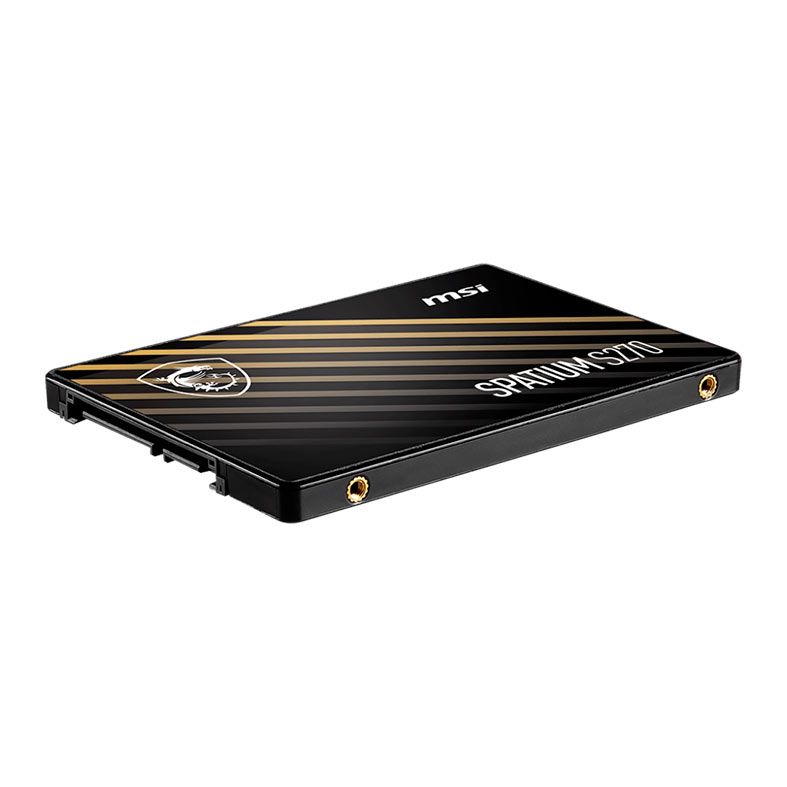 SSD MSI Spatium S270, 240GB, 2.5, Sata III 6GB/s, Leitura 500MB/s, Gravacao 400MB/s, S78-440N070-P83