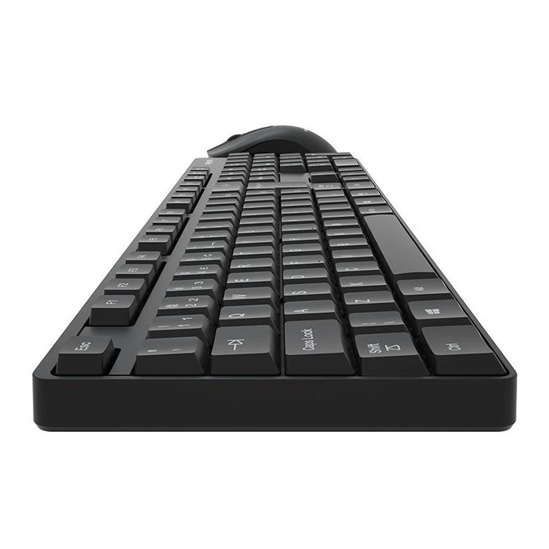 Kit Teclado e Mouse Philips C501, Wireless, ABNT2, 1000DPI, Preto, SPT6501B