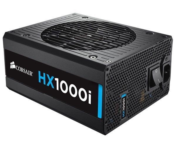 Fonte Corsair HX1000i Series 1000W, 80 Plus Platinum Full Modular, CP-9020074-WW