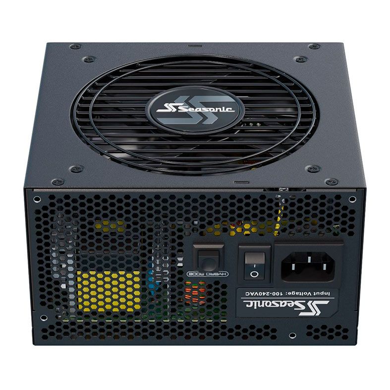 Fonte Seasonic Focus GX-1000, 1000W, ATX 3.0, PCIe 5.0, Full-Modular, 80 Plus Gold, Preto, SSR-1000FX3