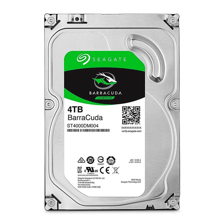 HD Seagate Barracuda 4TB 3.5" Sata III 6GB/s, ST4000DM004