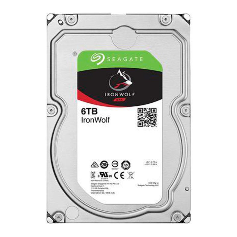 HD Seagate IronWolf 6TB 3.5" Sata III 6GB/s, ST6000VN0033