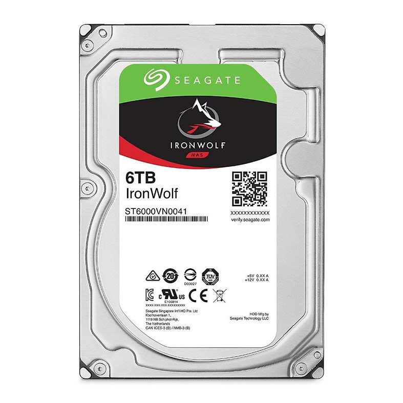 HD Seagate IronWolf 6TB 3.5" Sata III 6GB/s, ST6000VN0041