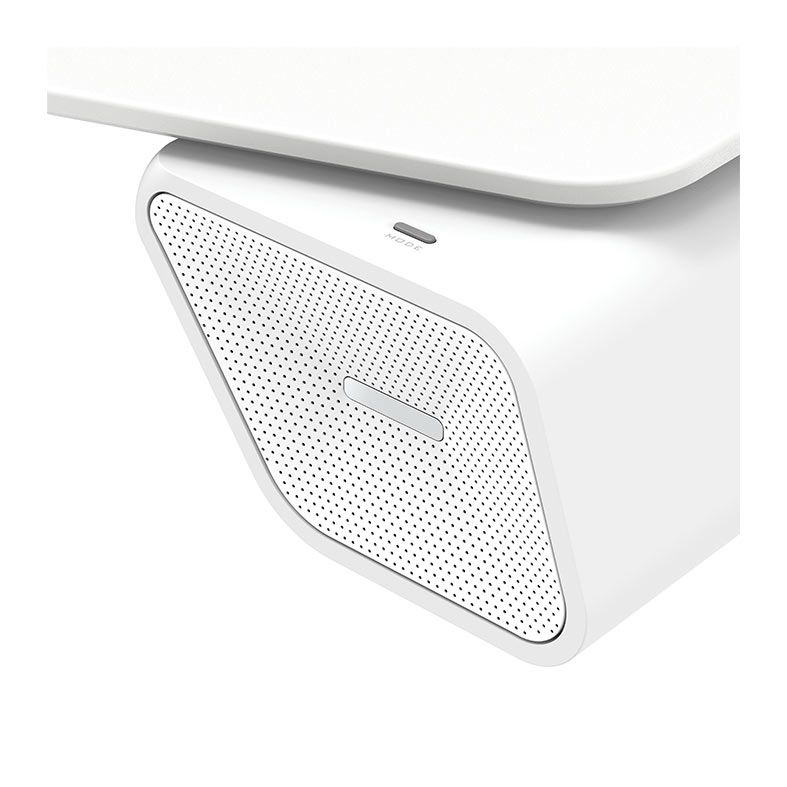 Suporte Elevatorio de Monitor Brateck, com Caixa de som, Branco, Bluetooth, STB-211L