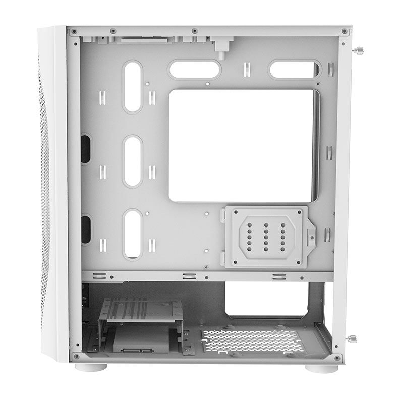 Gabinete Gamer Alseye Stone, Mid-Tower, Lateral de Vidro, Branco, STONE-WH