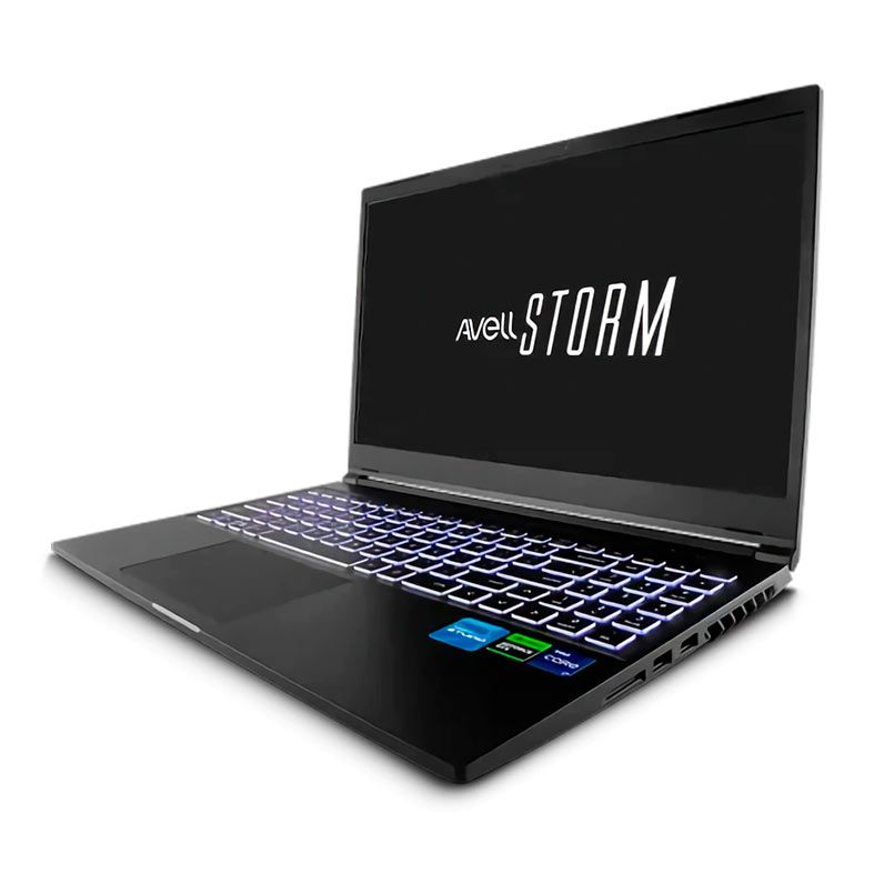 Notebook Gamer Avell Storm 550, 15.6 Pol, 165Hz, Intel Core I514450HX, 16GB (1x16GB), DDR5 5600MHZ, SSD 512GB, RTX 5050 8GB, Windows 11 Home/Pro, Preto, STORM-550-BASIC