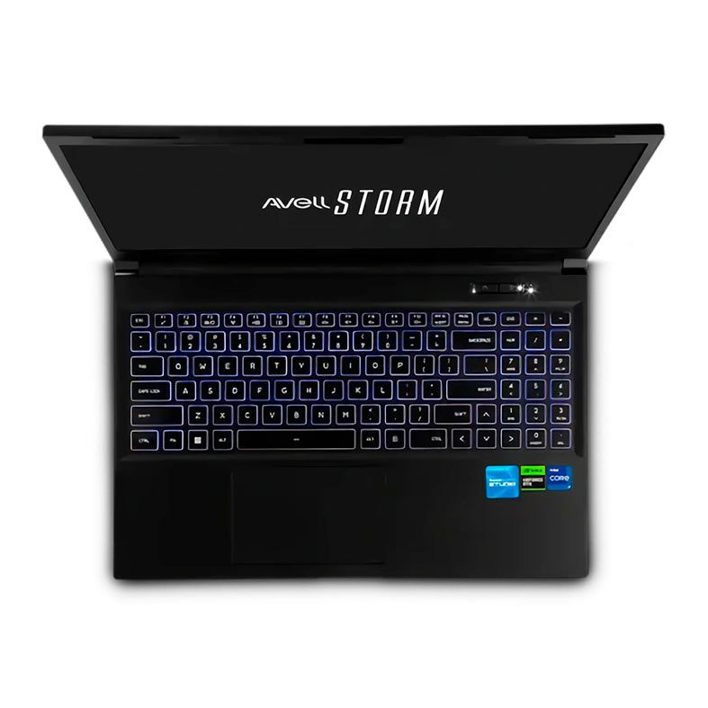 Notebook Gamer Avell Storm 550, 15.6 Pol, 165Hz, Intel Core I514450HX, 16GB (1x16GB), DDR5 5600MHZ, SSD 512GB, RTX 5050 8GB, Windows 11 Home/Pro, Preto, STORM-550-BASIC