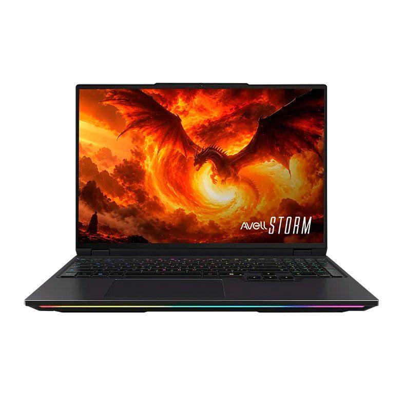 PRE VENDA - Notebook Gamer Avell Storm 590, 16 Pol, Intel Core Ultra 9 290HX+, 32GB (2x16GB), DDR5 5600MHZ, SSD 1TB, RTX 5090 Black 24GB, QHD 300hz, Windows 11 Pro, Preto, STORM-590-ESSENCIAL